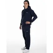 Divina Pantalon 'Comfy' bleu marine / blanc