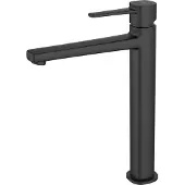Invena Mélangeur lavabo haut GLAMOUR TREND noir (BU-02-W04-V)