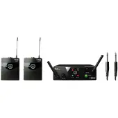 AKG WMS40 Mini Dual Wireless Instrument System ISM 2/3