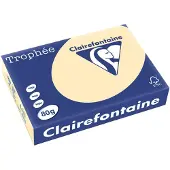 Clairefontaine Trophée - Chamois - A4 (210 x 297 mm) - 80 g/m² - 500 feuille(s) papier teinté