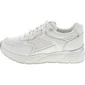 Tamaris Baskets basses argent / blanc