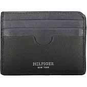Tommy Hilfiger portefeuille pour homme en cuir noir AM0AM12193_NEBDS