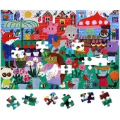 Eeboo Puzzle Marche Ecologique - 100 à 149 pièces