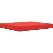 vidaXL Coussin De Canapé D'extérieur 2 Pcs Rouge Polyester