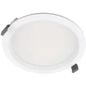 Ledvance LED-Downlight (Aluminium, Plastique opale)