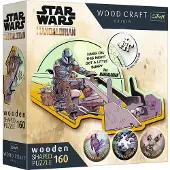 Trefl Puzzle en bois Star Wars - Le Mandalorien