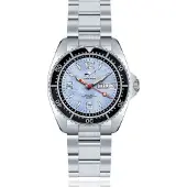 Chris Benz Montre Femme, Homme, Mixte CBM-H-MB-SW Bleu
