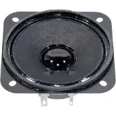 Visaton Haut-parleur à large bande 7.7 cm FR 77 - 8 ohms, Composants du haut-parleur, Noir