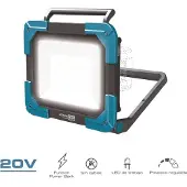 Koma Tools Projecteur De Travail Led Et Chargeur Sans Batterie 20v