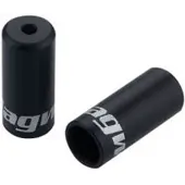 Jagwire Embouts De Gaine Frein 5mm Aluminium - Lot De 50 Pièces -