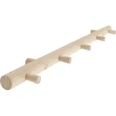 Home>it Smart oak coat rack - 5 pegs