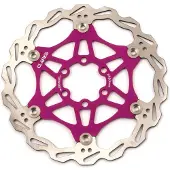 Clarks Cfr-06 Alu Brake Disc Violet,Argenté 180 mm