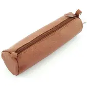 Alassio Rouleau à crayons en cuir marron