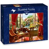Blue Bird Puzzle Study View - 1000 pièces