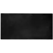 vidaXL Tapis antidérapant en fourrure synthétique Olite Noir 100 x 200 cm
