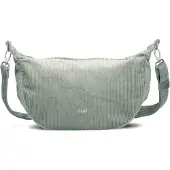 Zwei Sacs à main 'MADEMOISELLE.M M70' gris chiné