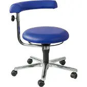 Eduplay Chaise roulante bleue pour éducateur/soignant, 41-54 cm