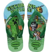 Havaianas Tongs enfant KIDS MINECRAFT garcons - Vert - 25 / 26