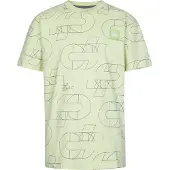 Petrol Industries T-Shirt bleu / vert / blanc