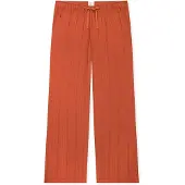 Schiesser Pantalon de pyjama 'Mix Relax' orange foncé / rouge rouille
