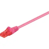 PROCABLE 95279 CAT 6 câble patch, U/UTP, magenta, 5 m - CCA mélange de cuivre