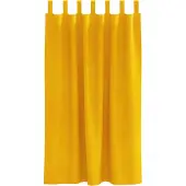 vidaXL Rideaux occultants 2 pcs Jaune moutarde 140 x 175 cm Velours