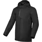 Macna Veste de moto textile chauffante et imperméable Macna Paladyn, noire, taille XL