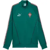 Puma Vestes d’entraînement 'Portugal King' vert foncé / blanc