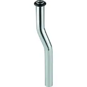 GROHE Tube de rinçage pour urinoir d= 18mm, 200mm coude 50mm chromé