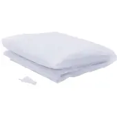 vidaXL Moustiquaire suspendue 156 maille blanc 220x120x150 cm
