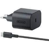 Nintendo Ac Charger Cable Argenté