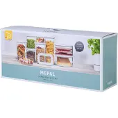 Mepal boîte à provisions Modula 9 pièces blanc