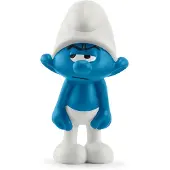 Schleich 20836 Schtroumpf grincheux, pour enfants à partir de 3 ans et +, The Smurfs - Pre School Smurfs Figurines