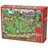 Cobble Hill Doodletown : Antics hors-jeu – Puzzle 1000 pièces