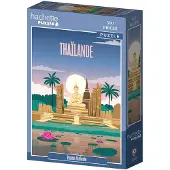 Hachette Puzzle Évasion Thaïlande - 500 à 999 pièces