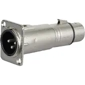 DAP ch?ssis XLR m?le - XLR femelle