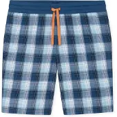 Schiesser Pantalon de pyjama ' Mix & Relax ' bleu / blanc