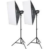 Bresser Kit Flash De Studio BRM-300AM 2 x 300 W