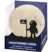 Moses lampe LED Lune lumineuse avec fonction minuterie 10 cm