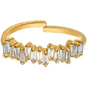 Purelei Bague 'Powder' or / transparent