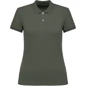 Native Spirit Polo écologique en piqué pour femme