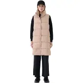 4F Femmes, Gilet, Weste, Beige, (M)
