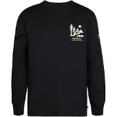 Petrol Industries T-Shirt noir / blanc