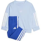 Adidas Essentials 3 Stripes Joggers Set Bleu 9-12 Months Enfants