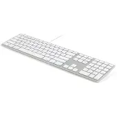 Matias FK318S-FR Wired Aluminum Keyboard Silver for Mac - AZERTY
