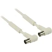 Nedis Câble coaxial IEC (coaxial) mâle IEC (coaxial) femelle Nickelé 120 dB 75 Ohms 4 fois (120 dB)