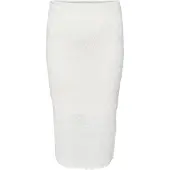 ONLY Carmakoma Jupe 'ROSIL' blanc
