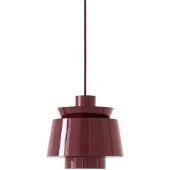 &tradition Suspension &Tradition, Utzon JU1, dimmable, Rouge, Salon / séjour, Métal, Design