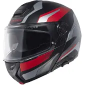 Schuberth Concept Tracer Casque Modulable Mat/Rouge 55 unisex