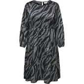 ONLY Robe 'CARZorra' gris / noir